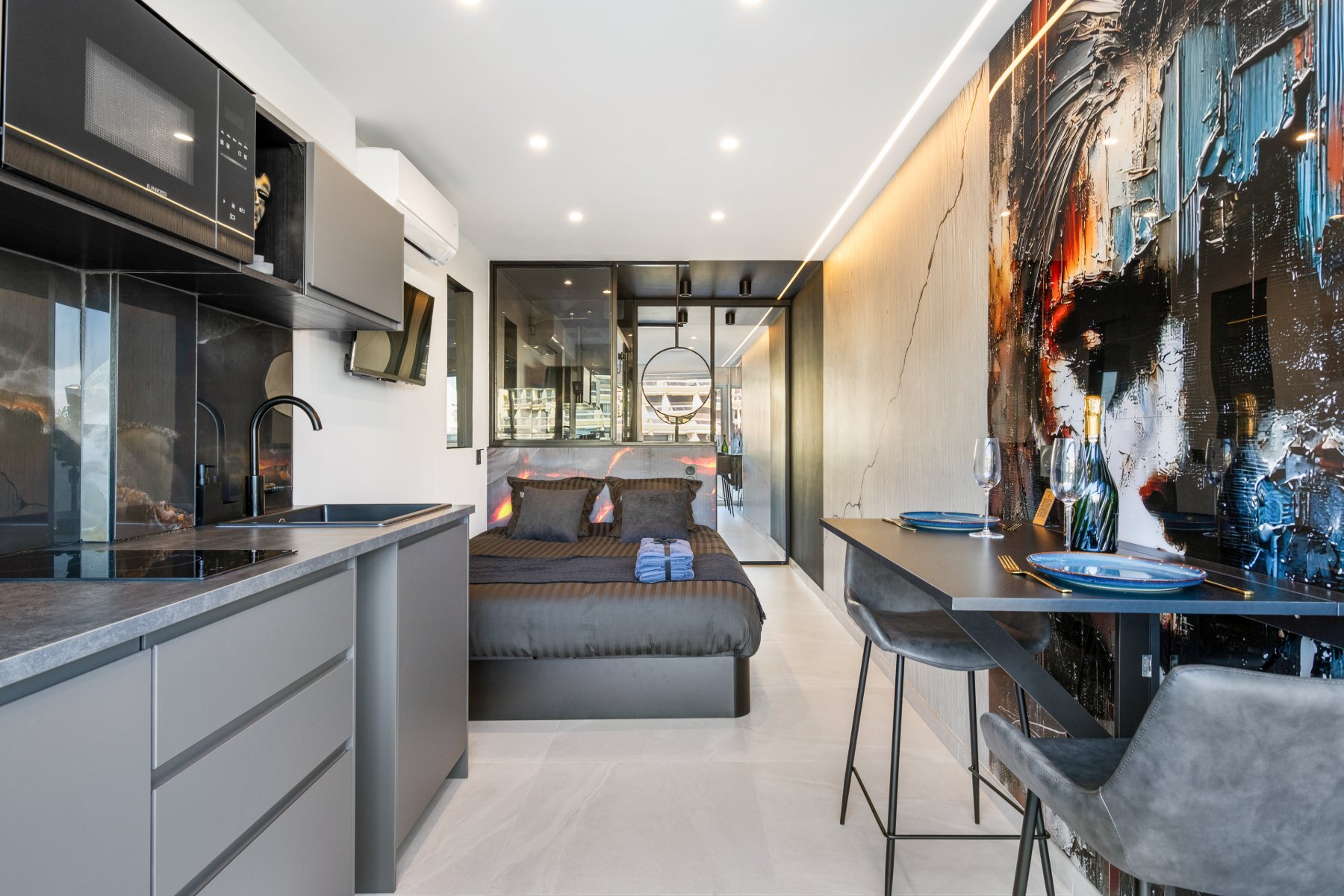 couverture design minimaliste architecture interieure mobilier volume volcanic espace projet pro