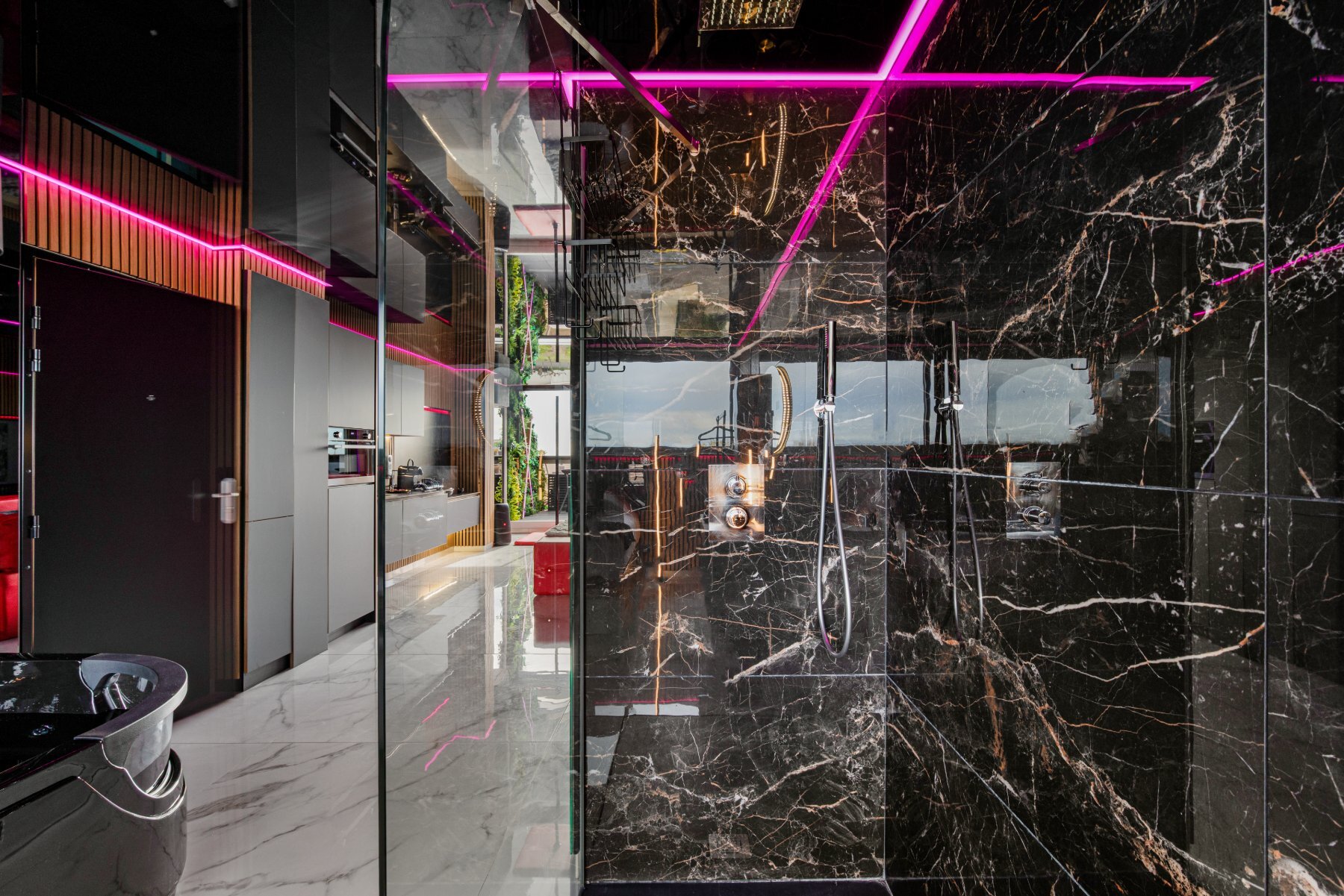 espace volume couverture design projet pro mobilier architecture interieure noctis